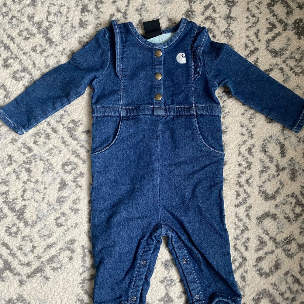 Carhartt Baby Denim Jumpsuit